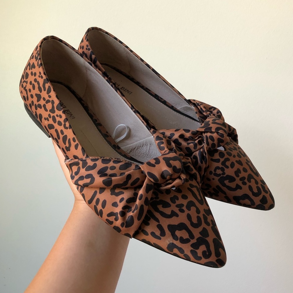 Gianni Bini Keyllann Animal Print Flat